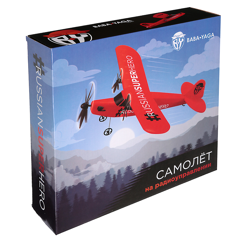 BY Самолет на радиоуправлении, АКБ, EVA, 31,5х31,5х8см, арт.№ 293-052