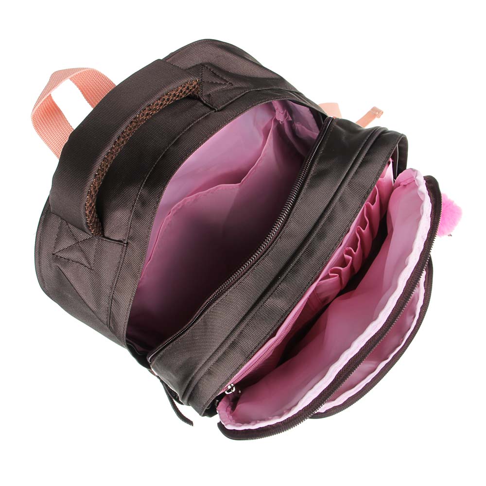 Френч Новел Рюкзак детский, 41x31x18см, 2 отд., 3 карм., эргономичная спинка, уплотненные лямки, ПЭ, арт.№ 254-406