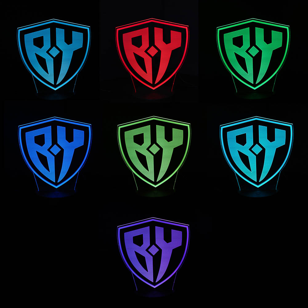 Световая подставка BY, 10LED, 0.5A кабель microUSB, 80см, 3xAAA, пластик, арт.№ 470-084