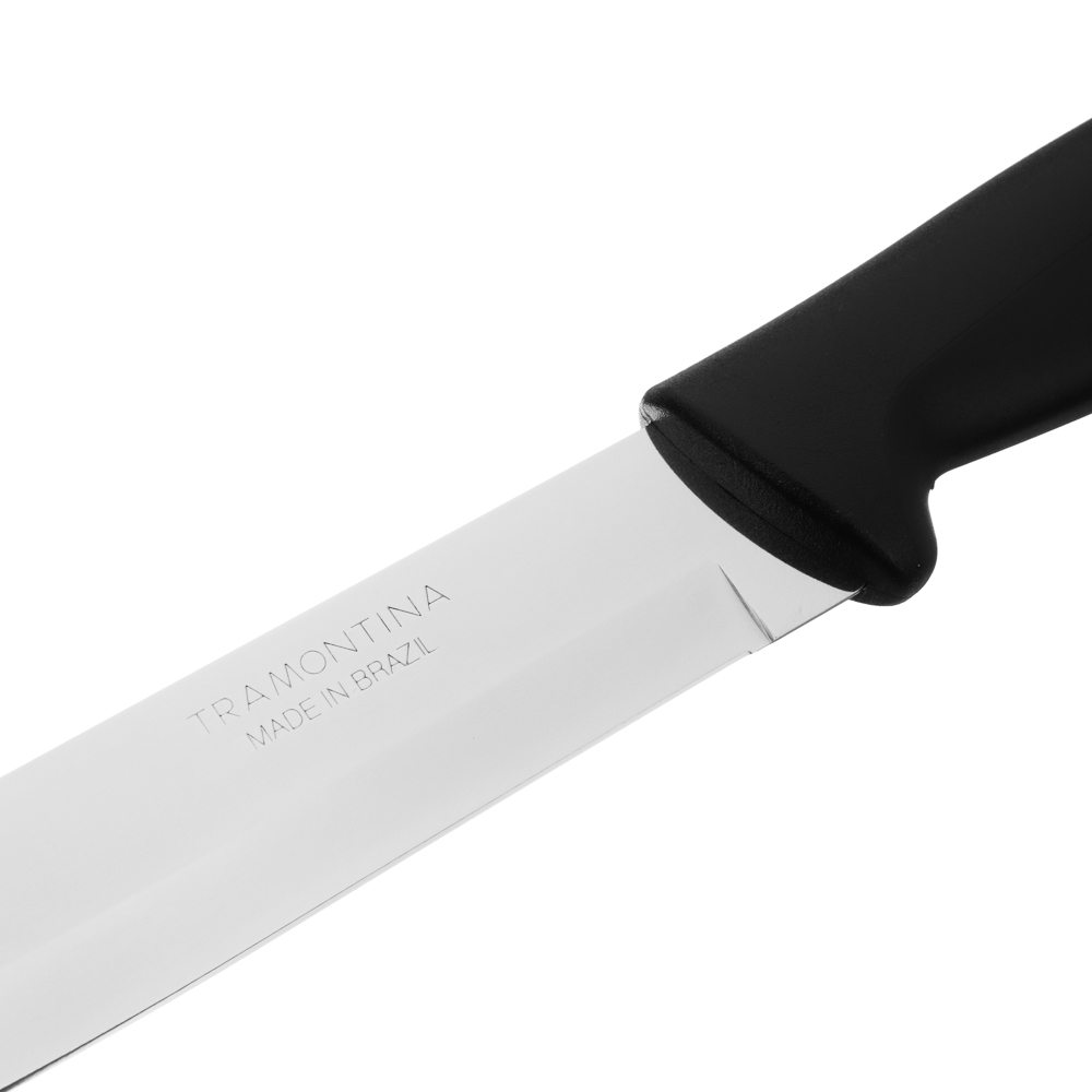 Tramontina Plenus Нож кухонный 15см, черная ручка, 23423/106, арт.№ 871-048