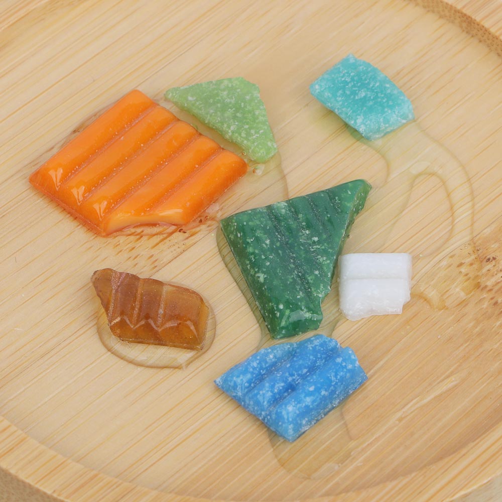 ХОББИХИТ Набор для творчества "Витражная мозаика", дерево, клей, 10х9х8см, 2 дизайна, арт.№ 283-196