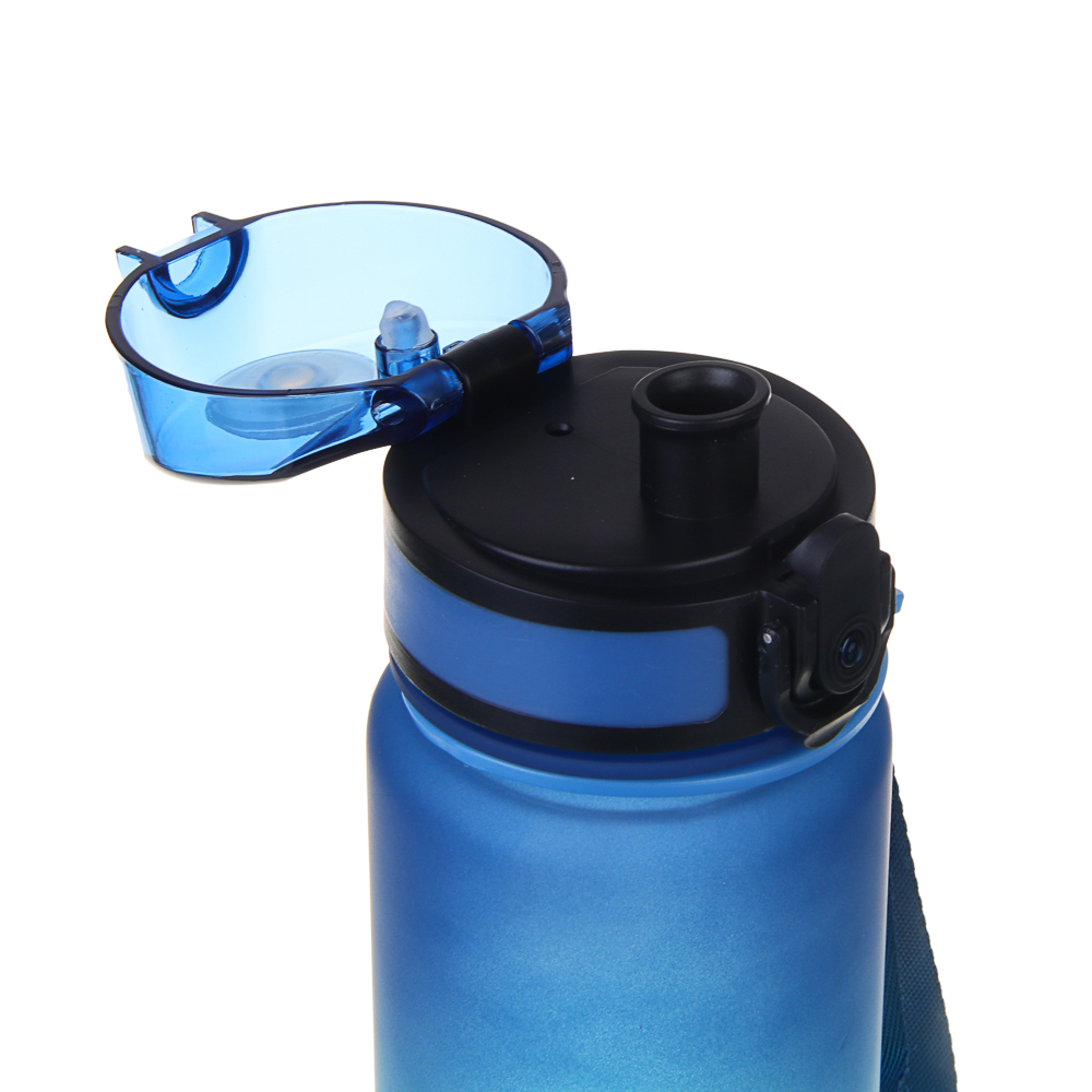 SILAPRO MAX Бутылка спортивная с замком, бирюзовая, 500мл, РС, РР, арт.№ 088-052