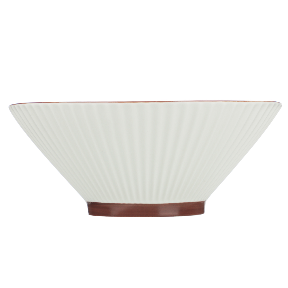 Салатник Лусия тм MILLIMI, 20см, фарфор, кремовый, арт.№ 816-253