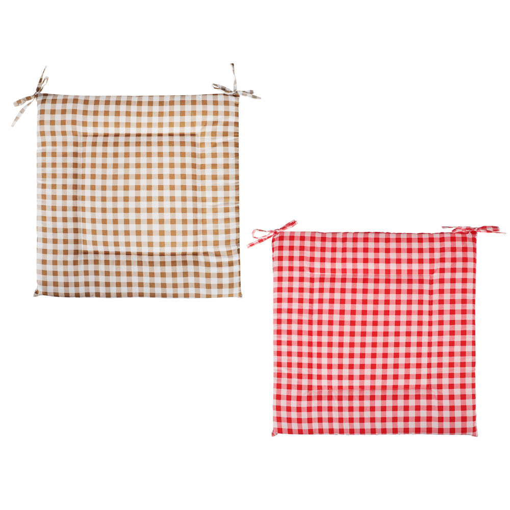 PROVANCE Подушка на стул, полиэстер, 38x38см, 2 цвета, арт.№ 482-593