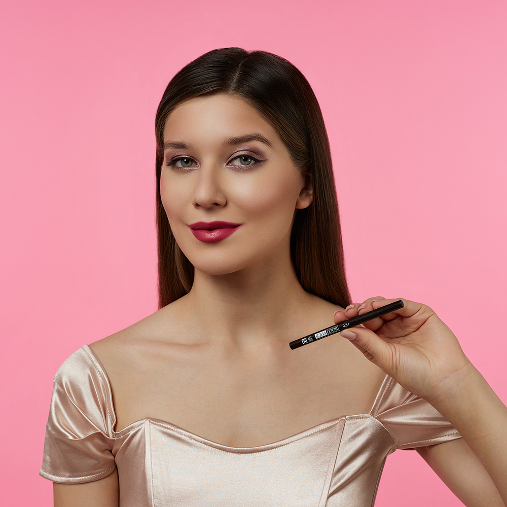 ЮНИLOOK Карандаш для глаз, автомат, 0,3 г, Тон 02, арт.№ 330-053