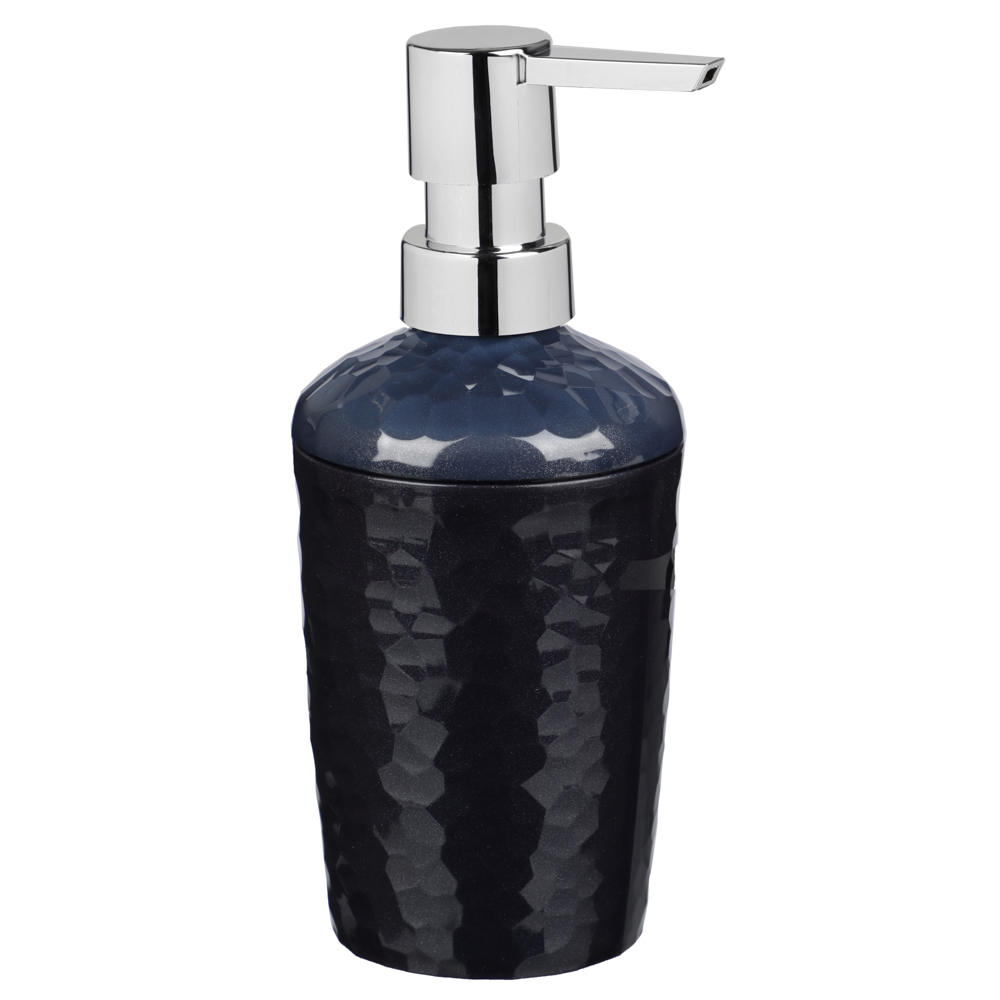 Диспенсер для мыла, Luna, 350мл, пластик, синий, арт.№ 463-463