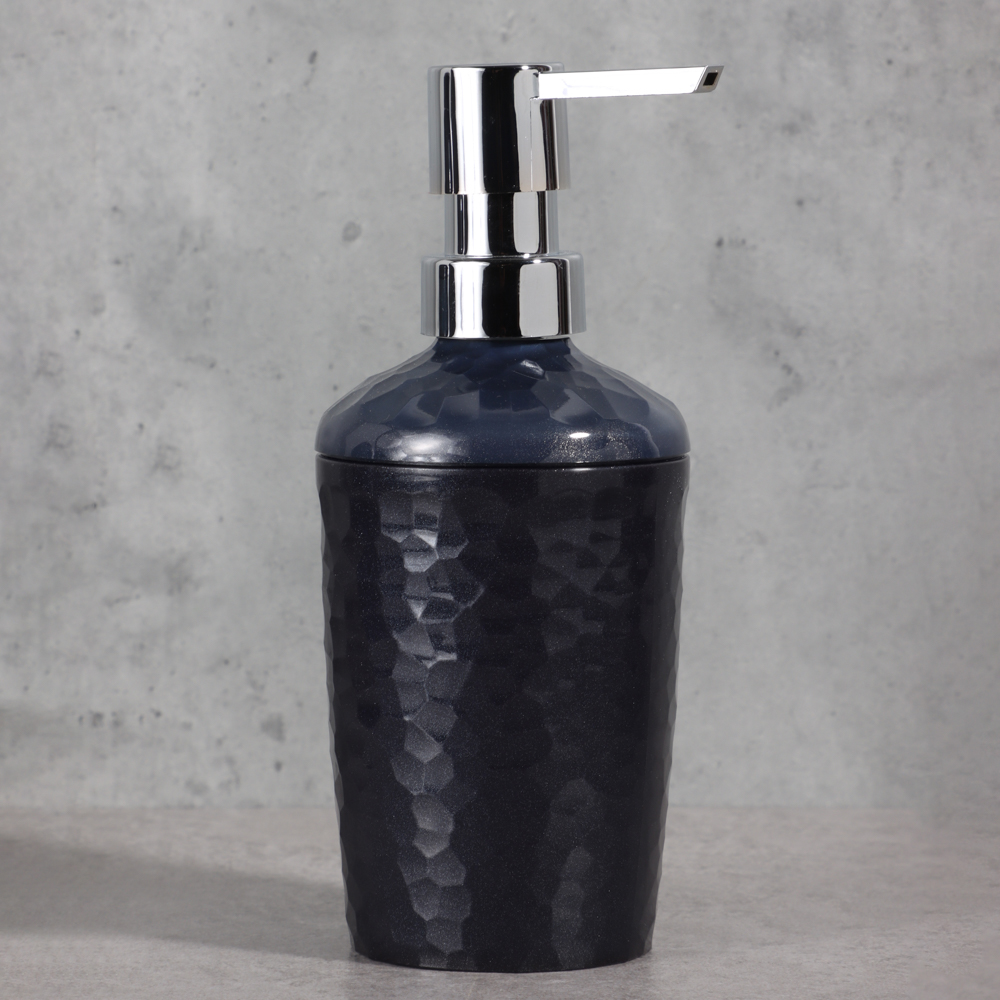 Диспенсер для мыла, Luna, 350мл, пластик, синий, арт.№ 463-463