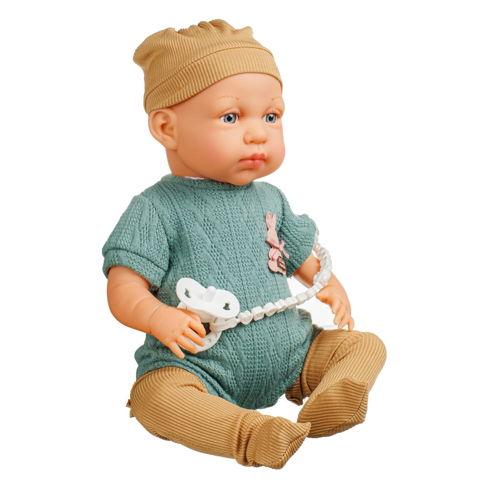 ИГРОЛЕНД Пупс с эмоцией, 46 см, винил, полиэстер, мягкое тело, 3 дизайна, арт.№ 267-881