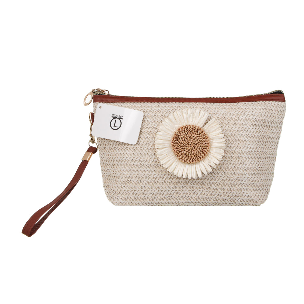 Косметичка трапеция тм ЮL Sunflower, полиэстер, 22х13х7см, 2 цвета, арт.№ 327-351