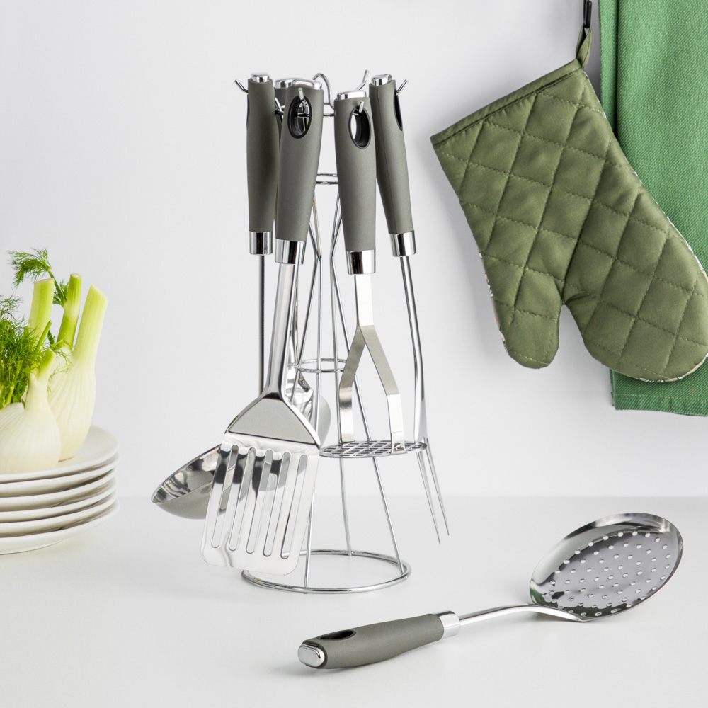 SATOSHI Витре Набор кухонных принадлежностей 7 пр., нерж. сталь, арт.№ 882-292