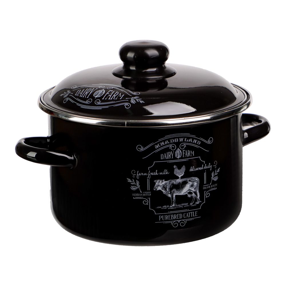 Ранчо Кастрюля эмалированная 2 л, арт.№ 894-500