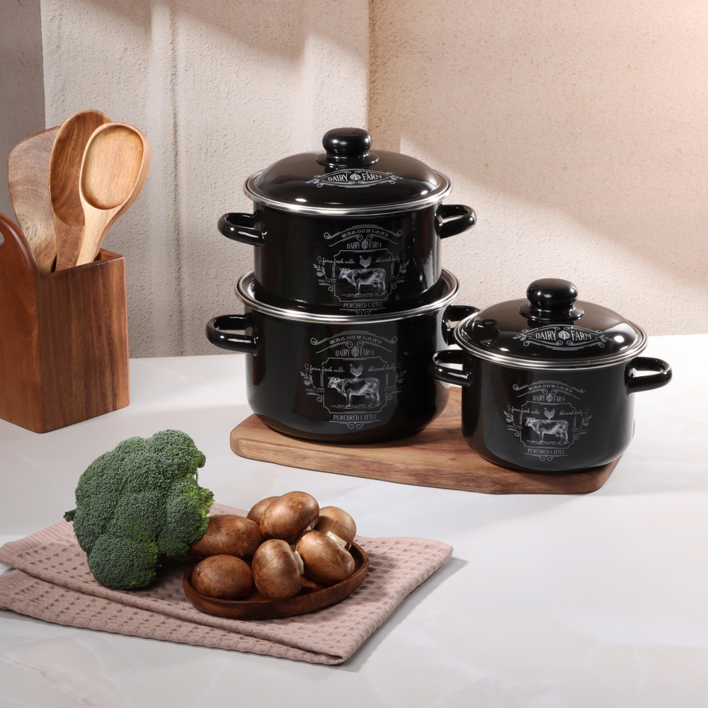 Ранчо Кастрюля эмалированная 2 л, арт.№ 894-500