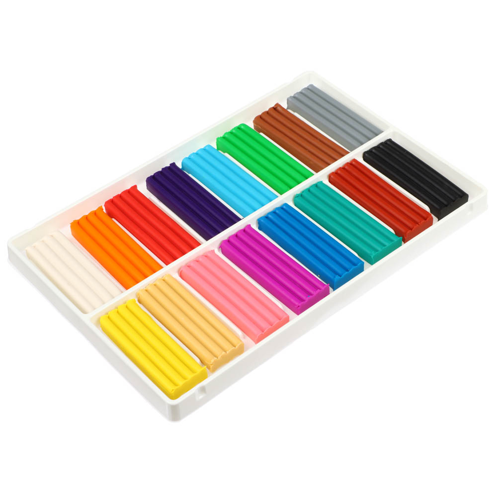 ЛУЧ Пластилин "ZOO", 16 цветов, 240 грамм, в картонной коробке, арт.№ 239-069