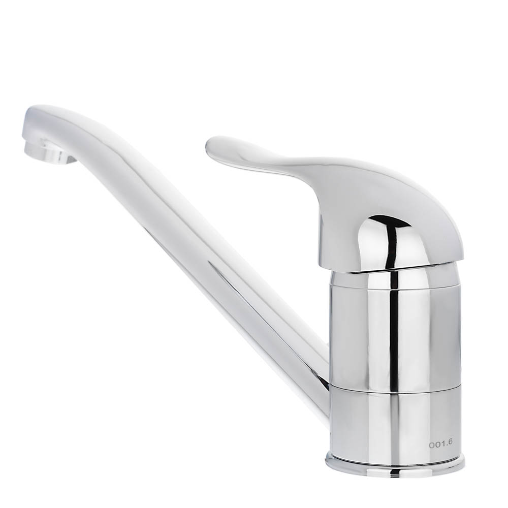 СоюзКран Смеситель для кухни, низкий излив 25см, керам. картридж 40мм, хром, цинк, SK01-I101, арт.№ 566-168