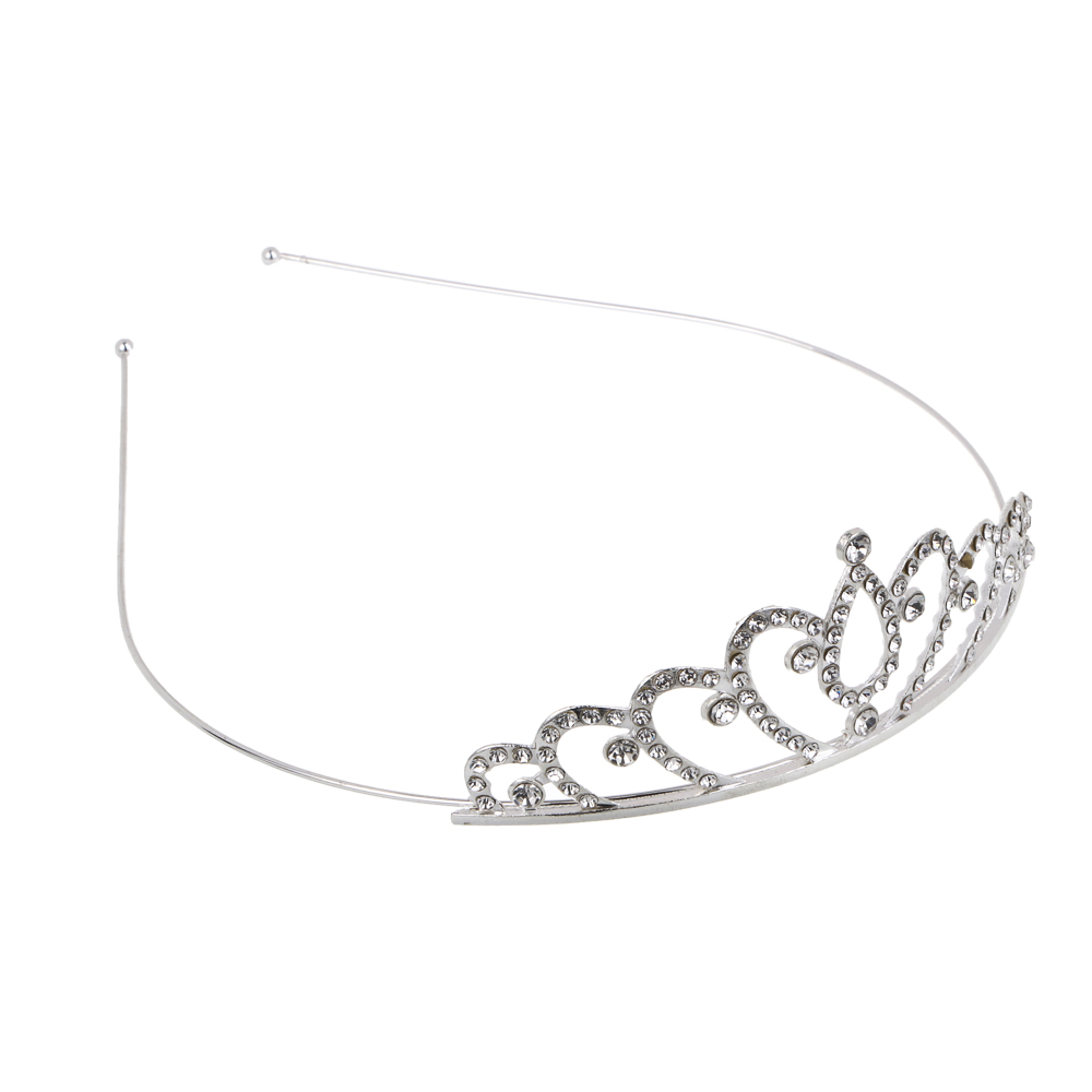 Ободок диадема для волос, тм ЮНИLOOK, 12,5, сплав, 6 дизайнов, #23, арт.№ 323-296