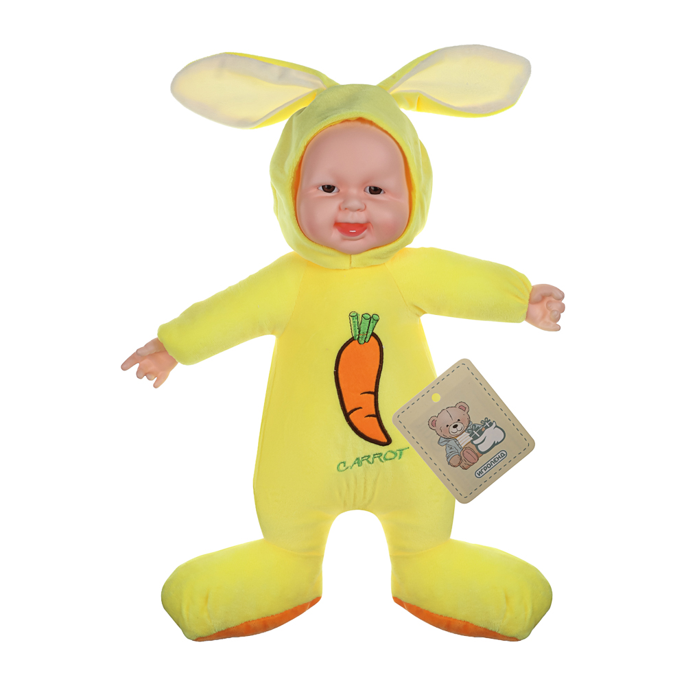 ИГРОЛЕНД Пупс с мягким телом, 50 см, полиэстер, PVC, 6 видов, арт.№ 267-896