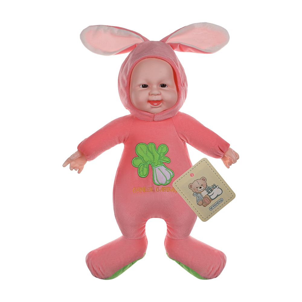 ИГРОЛЕНД Пупс с мягким телом, 50 см, полиэстер, PVC, 6 видов, арт.№ 267-896