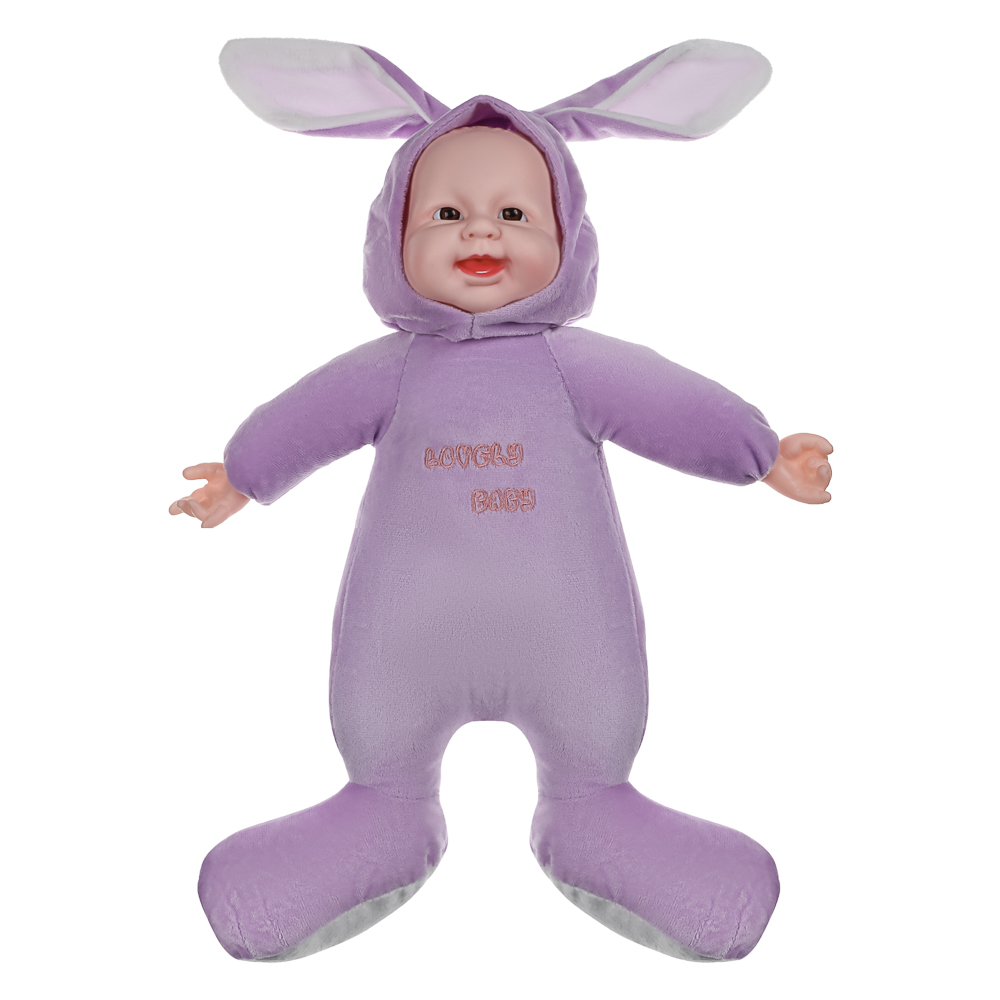 ИГРОЛЕНД Пупс с мягким телом, 50 см, полиэстер, PVC, 6 видов, арт.№ 267-896