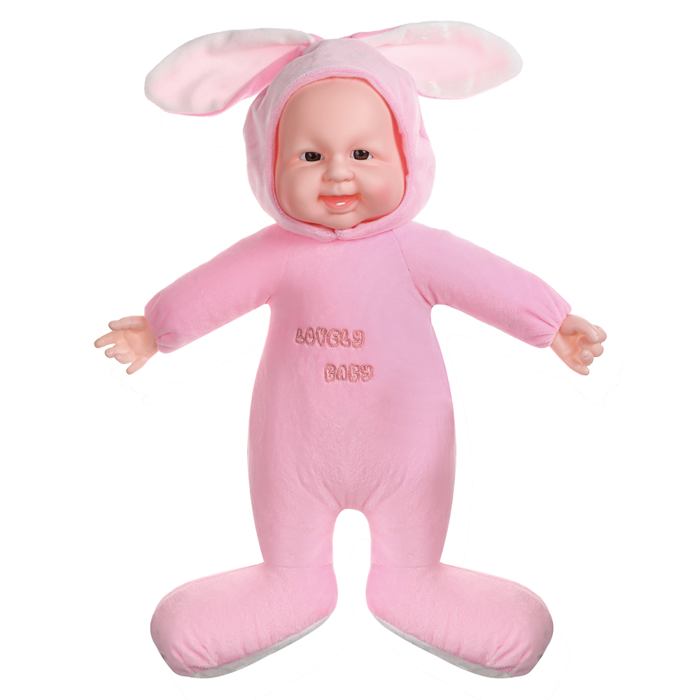 ИГРОЛЕНД Пупс с мягким телом, 50 см, полиэстер, PVC, 6 видов, арт.№ 267-896