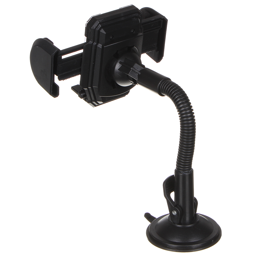 ЕРМАК Держатель телефона, GPS, КПК на присоске, раздвижной, 50-115мм, на гибкой ножке, пластик, арт.№ 733-029