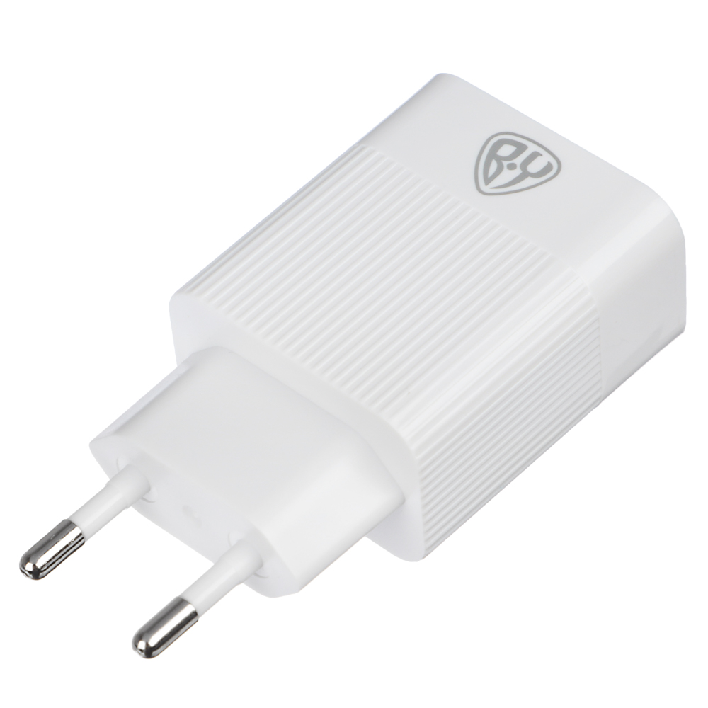 Сетевое зарядное устройство BY Максимум, Быстрая зарядка QC3.0, 3xUSB, 3.4А, белый, арт.№ 916-219