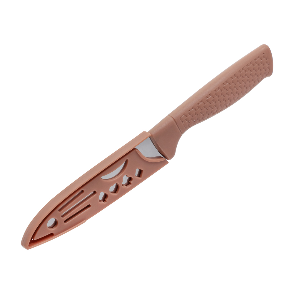 Нож для овощей в чехле, 19,5х2,5см, арт.№ 803-379