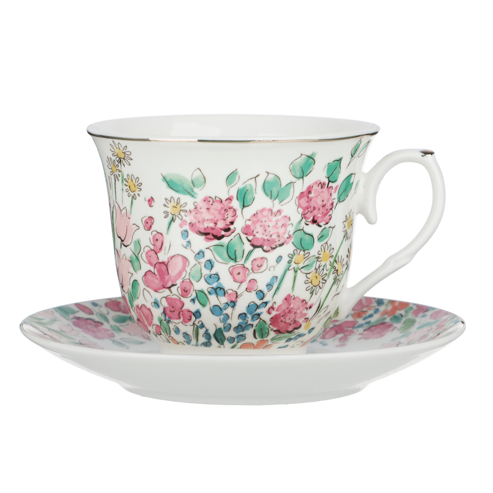 Набор чайный 2 пр., 225мл, MILLIMI, Паола, фарфор, арт.№ 802-565