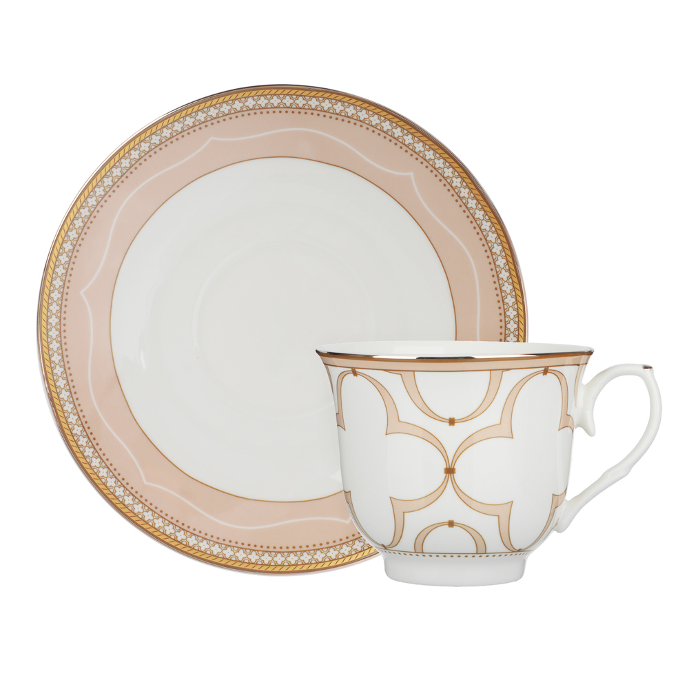 Набор чайный 4 пр., 225мл, MILLIMI, Ноэми, фарфор, арт.№ 802-566