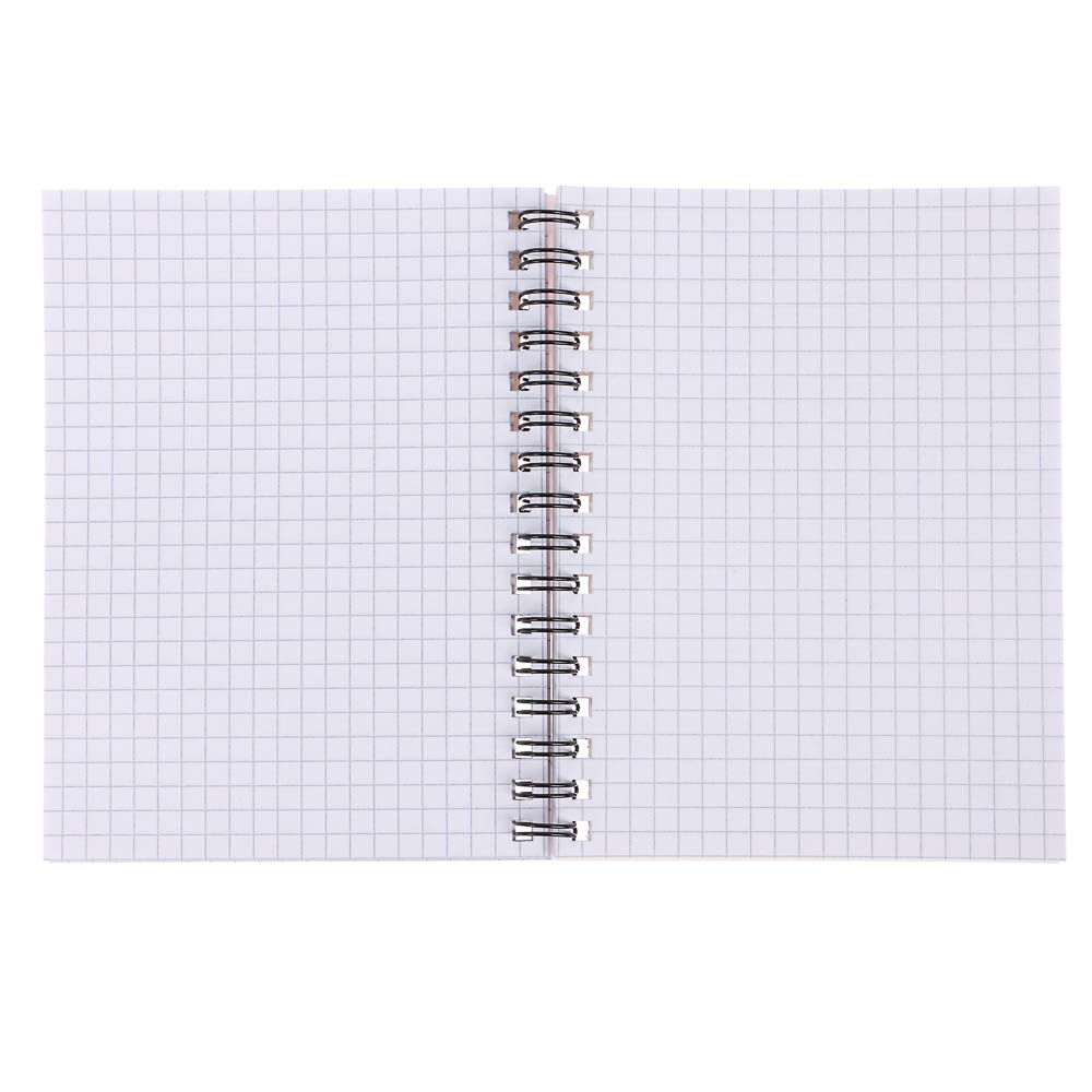 Блокнот "Botanica", 105х140 мм, 80л, клетка, мягкий переплет, спираль, в ассортим., арт.№ 540-021