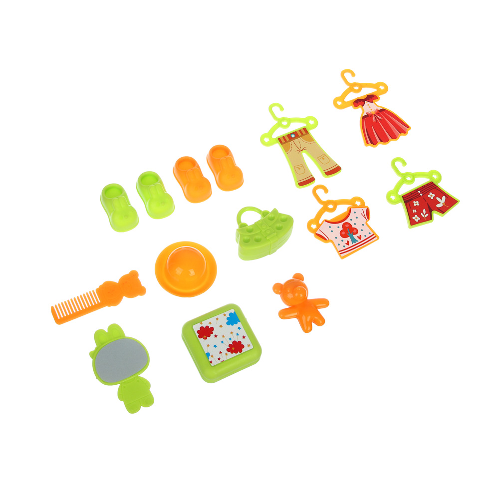 Мебель для кукол с гардеробом, PP, ABS, тм ИГРОЛЕНД, арт.№ 278-143