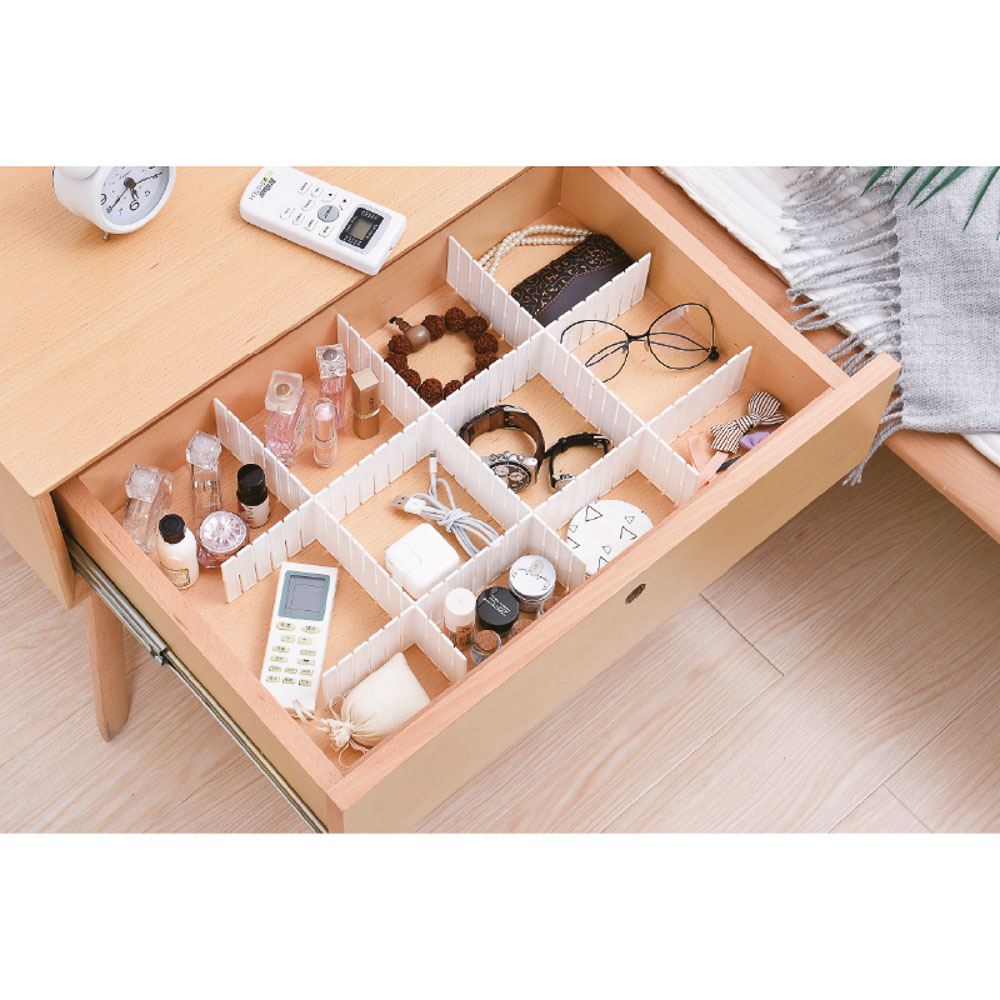 VETTA Набор разделителей для ящиков 46,5х7см, 4 штуки, пластик, 3 цвета, арт.№ 457-438