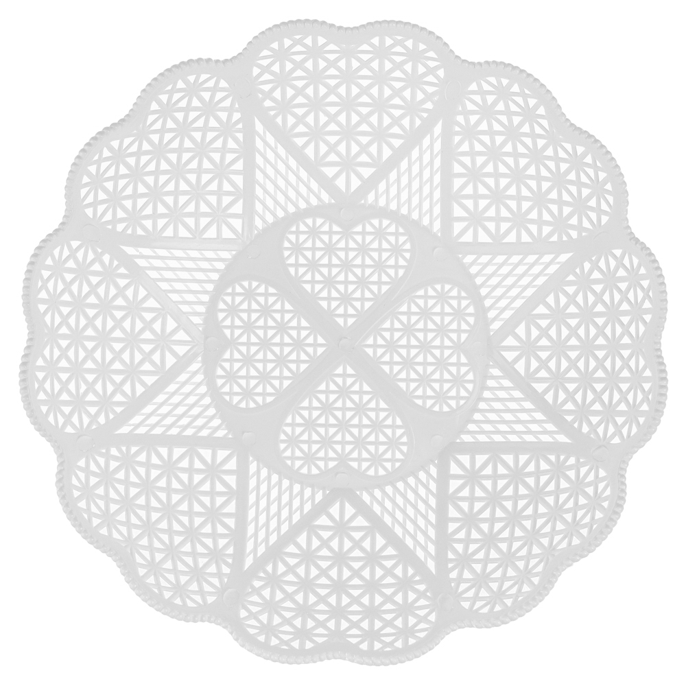 Ваза для фруктов, хлеба, 25,5х7см, полипропилен, 3 цвета, арт.№ 893-077