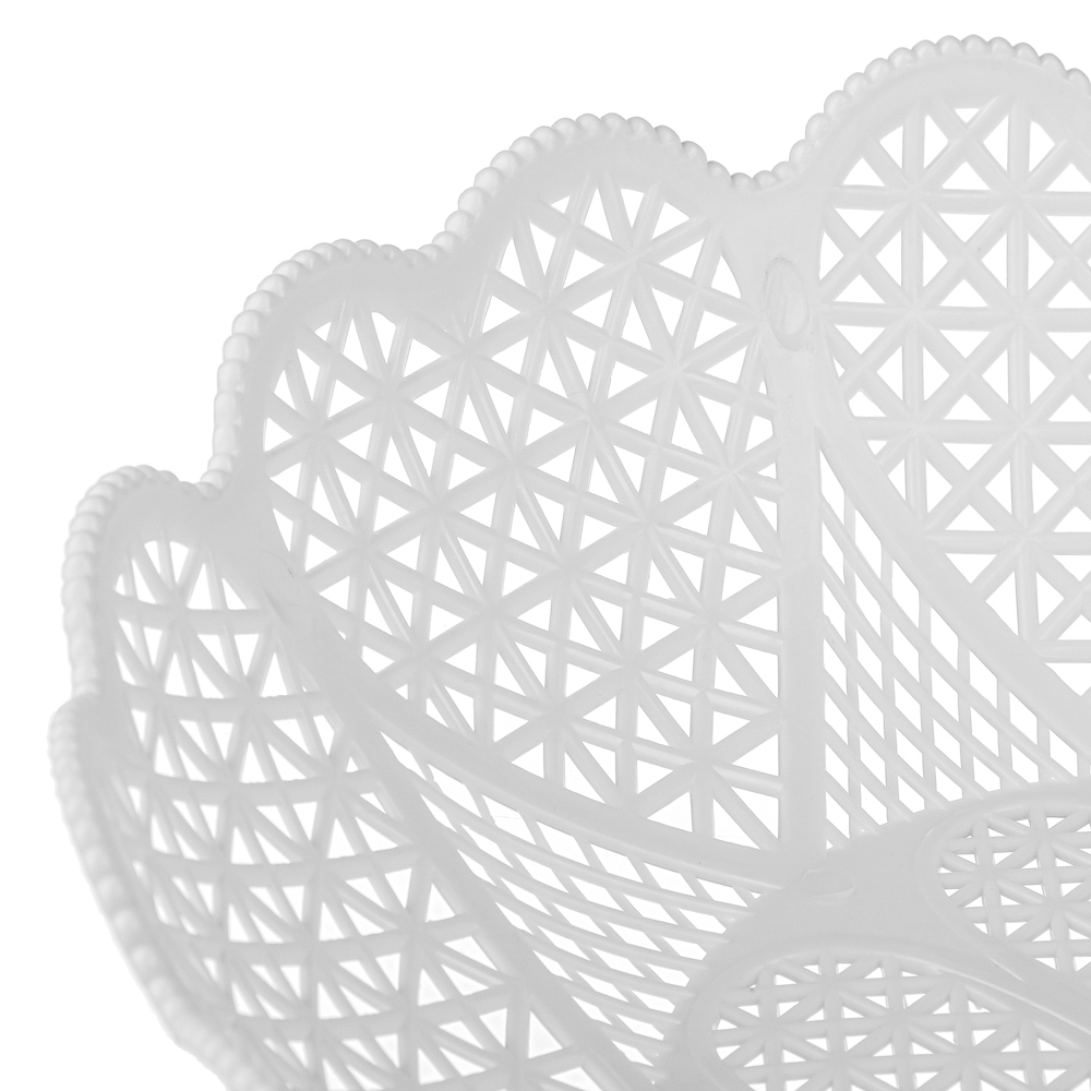 Ваза для фруктов, хлеба, 25,5х7см, полипропилен, 3 цвета, арт.№ 893-077