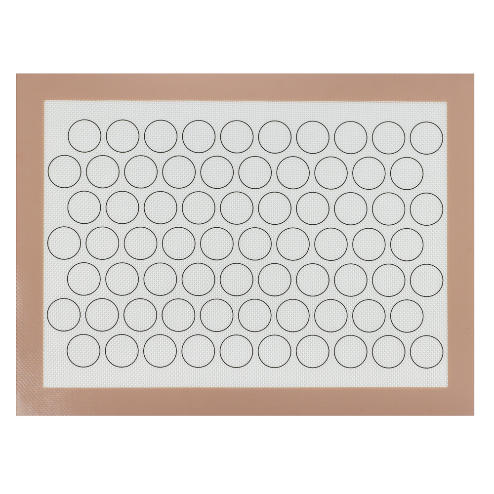 SATOSHI Коврик для теста, 40x30см "Макарун", силикон, арт.№ 856-159