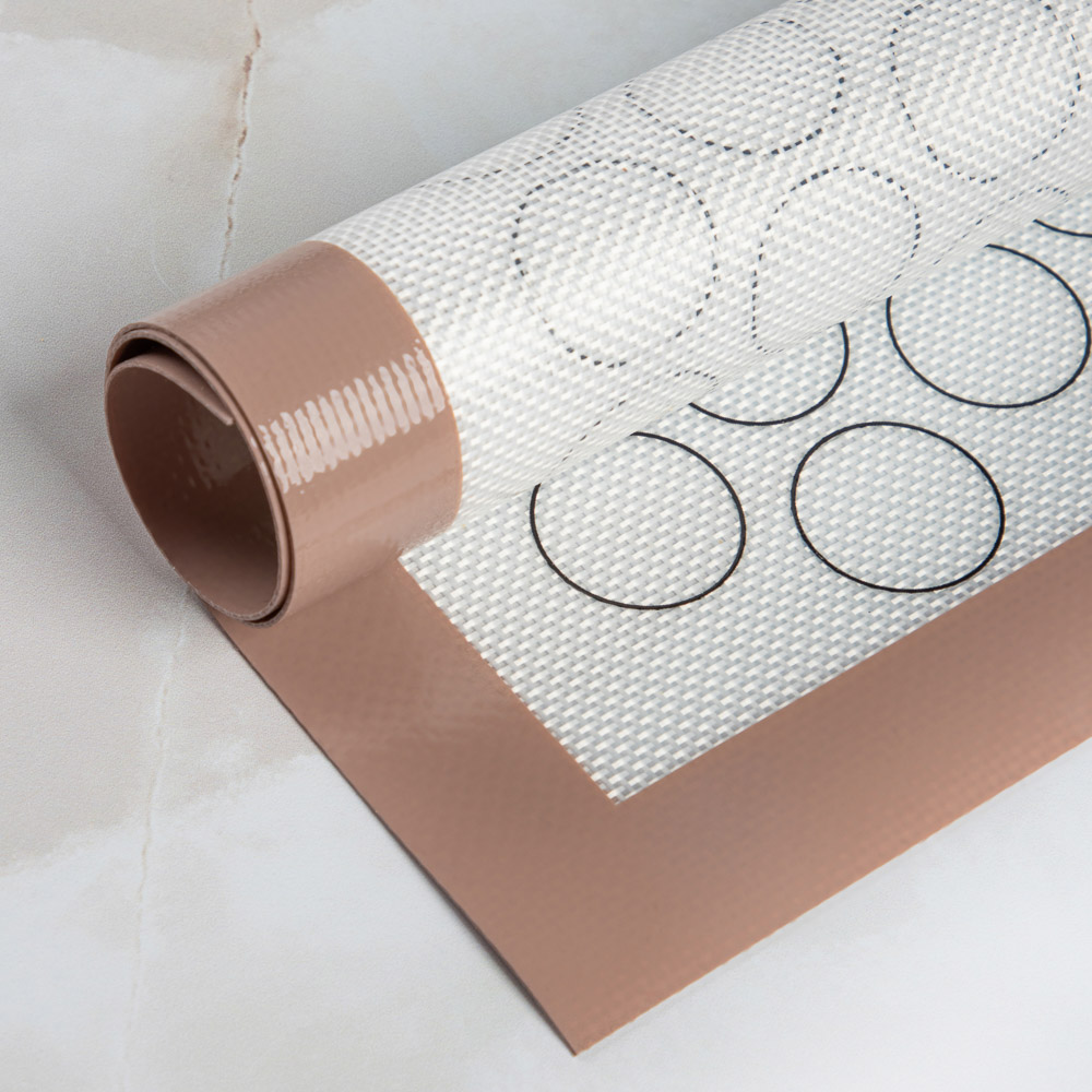 SATOSHI Коврик для теста, 40x30см "Макарун", силикон, арт.№ 856-159