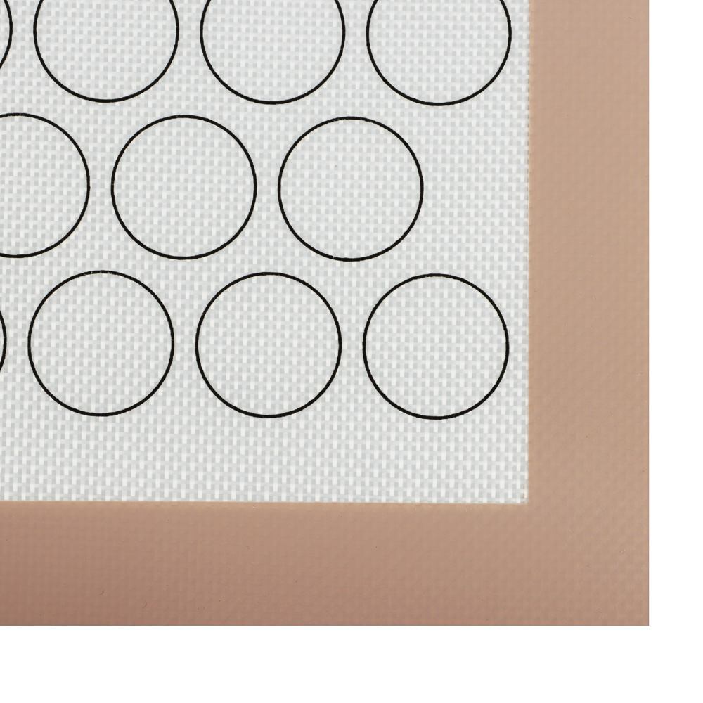 SATOSHI Коврик для теста, 40x30см "Макарун", силикон, арт.№ 856-159