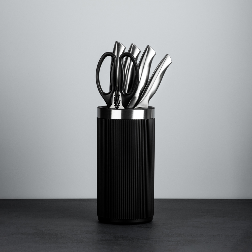 SATOSHI Саура Набор ножей кухонных 6пр, на подставке, арт.№ 803-402