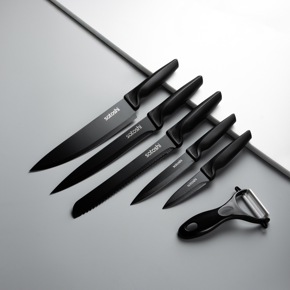SATOSHI Марсан Набор ножей кухонных 6пр, в магнитной коробке, арт.№ 803-404