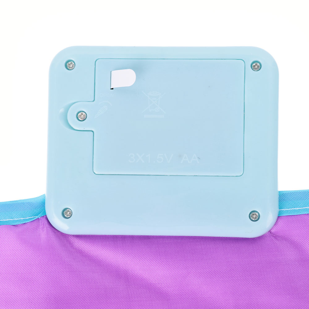 ИГРОЛЕНД Пианино музыкальное напольное, звук, 3хАА, PP, текстиль, 15х30х4см, 2 дизайна, арт.№ 272-725