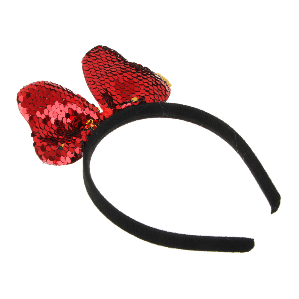 ЮНИLOOK Ободок для волос с ушками, 1-1,5см, полистирол, полиэстер, 2 дизайна, ACS-69, арт.№ 323-015