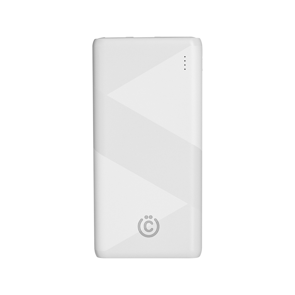 Аккумулятор мобильный ВСЁГАЗИН 10000мАч, 2А, 2хUSB-A, 1xType-C, 1xMicro-USB, белый, арт.№ 031-081