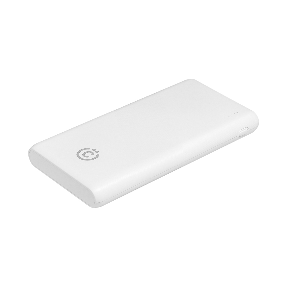 Аккумулятор мобильный ВСЁГАЗИН 10000мАч, 2А, 2хUSB-A, 1xType-C, 1xMicro-USB, белый, арт.№ 031-081