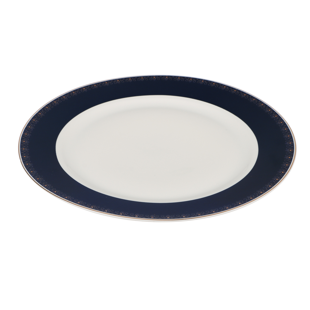 BY COLLECTION Флёр Тарелка подстановочная 26,5см, костяной фарфор, арт.№ 802-156