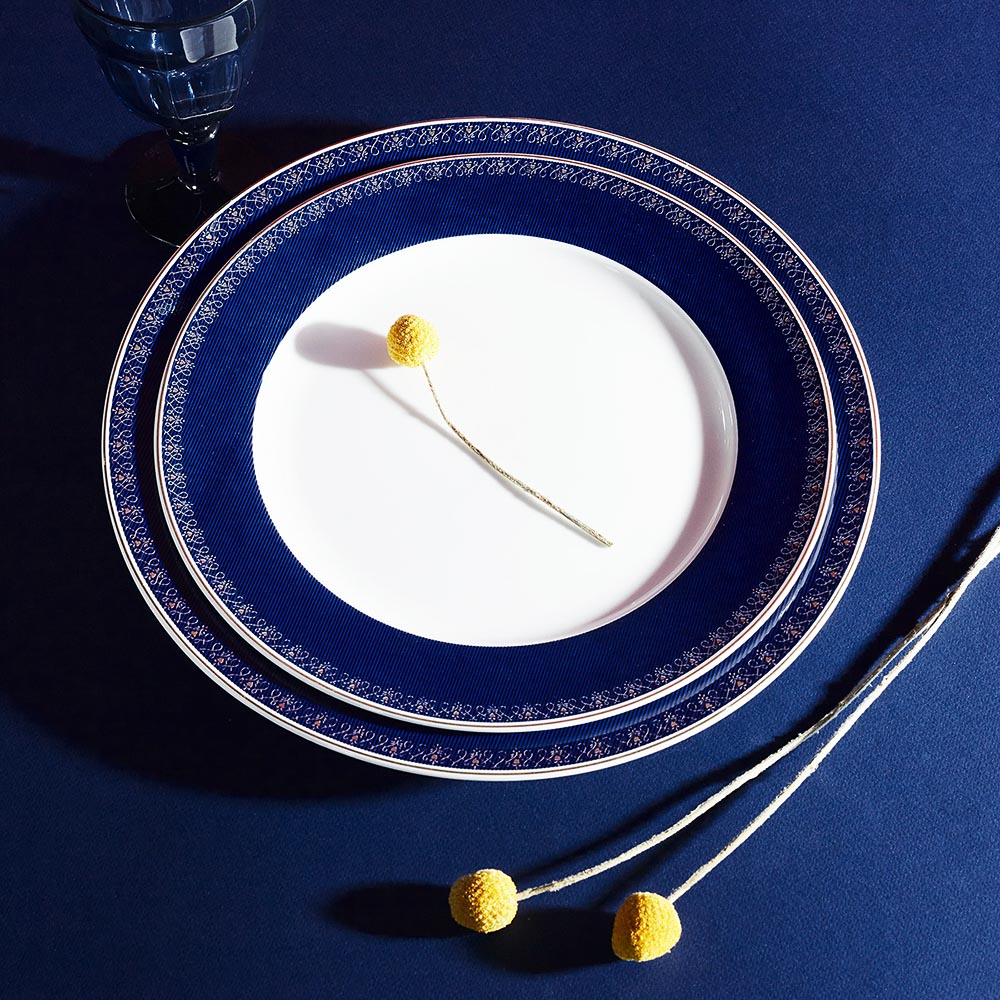 BY COLLECTION Флёр Тарелка подстановочная 26,5см, костяной фарфор, арт.№ 802-156