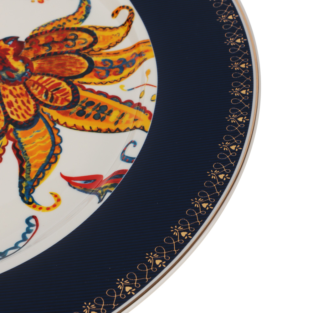 BY COLLECTION Флёр Блюдо круглое 30,5см, костяной фарфор, арт.№ 802-179