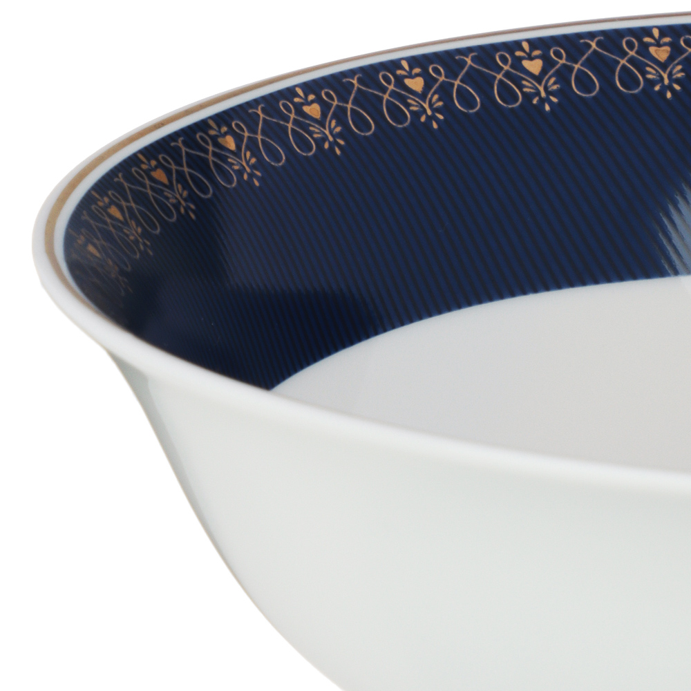 BY COLLECTION Флёр Салатник 17,5х5см, костяной фарфор, арт.№ 802-180