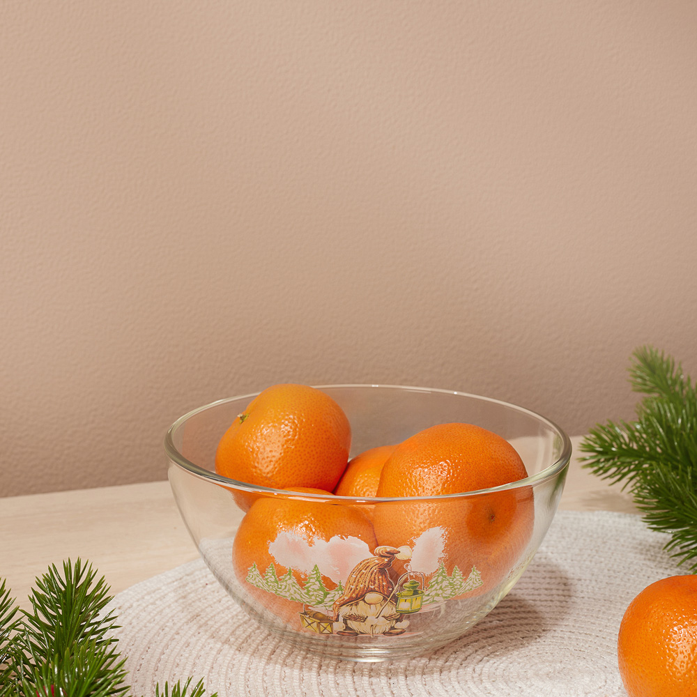 ОСЗ Гном Салатник 16см, стекло, арт.№ 877-699