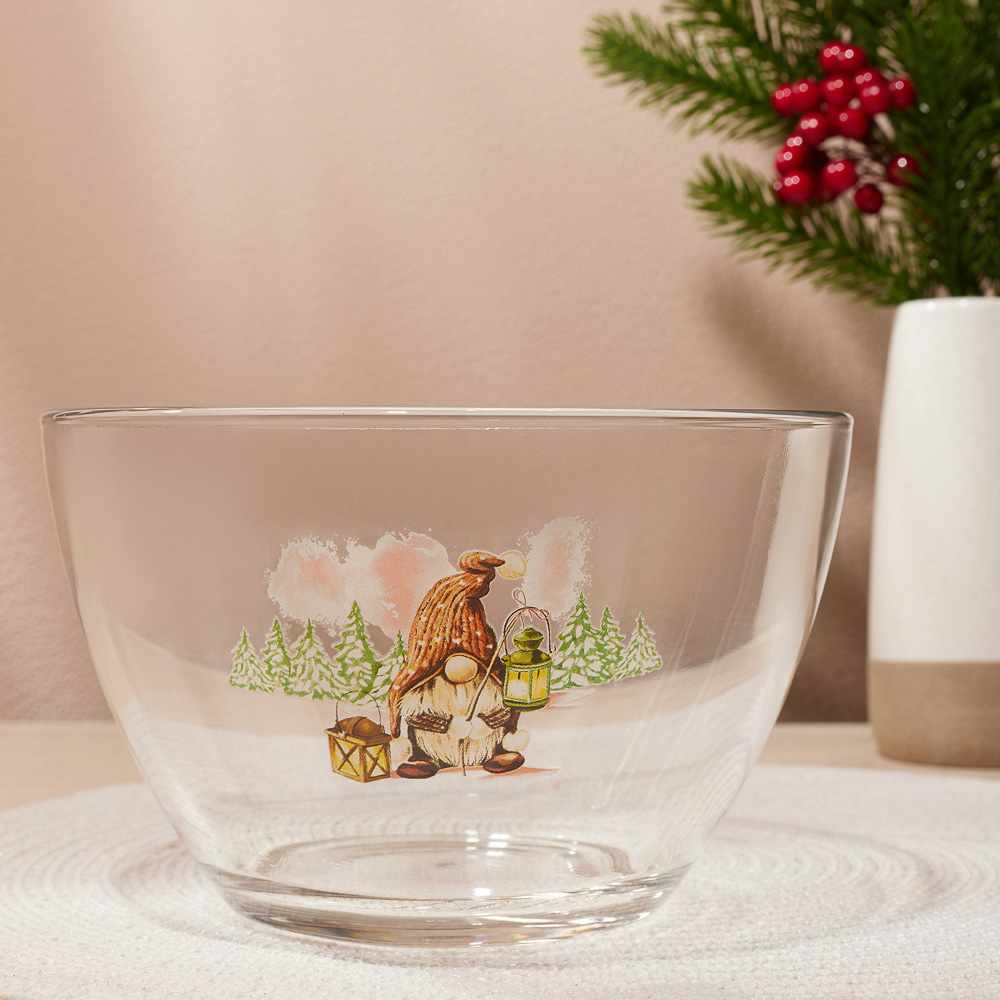 ОСЗ Гном Салатник 19см, стекло, арт.№ 877-700