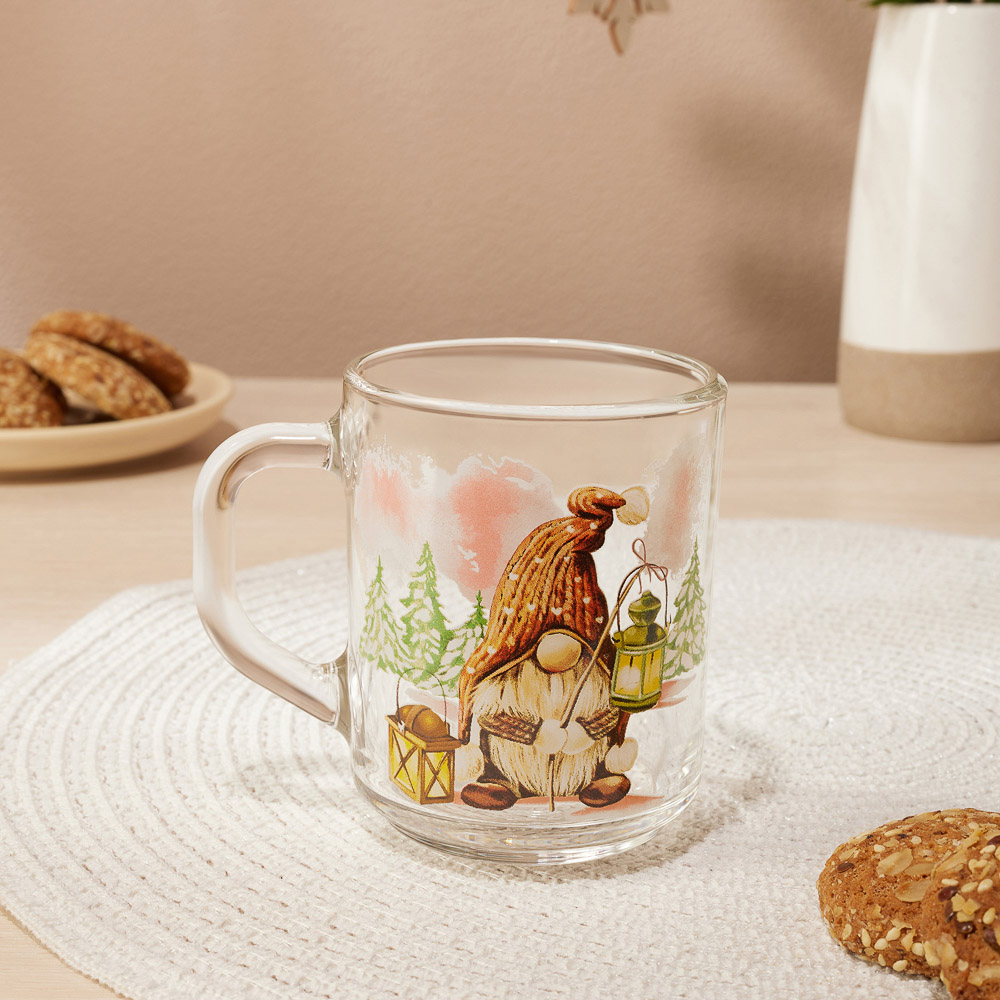 ОСЗ Гном Кружка 200мл, стекло, арт.№ 877-703