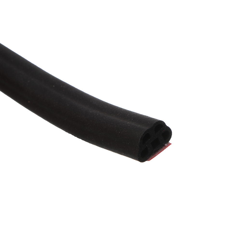 ЕРМАК Уплотнитель двери автомобиля, 5 м, пятикамерный, универсальный, арт.№ 690-194